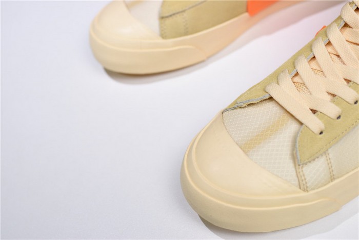 ow nike blazer studio mid pale vanilla aa3832-700