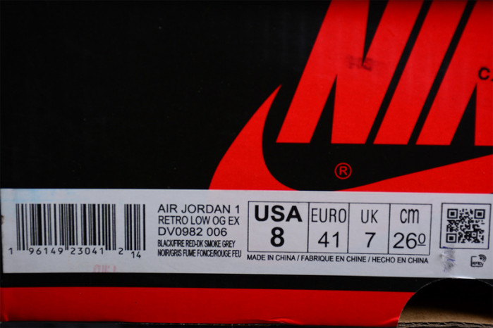 air jordan 1 retro low og ex