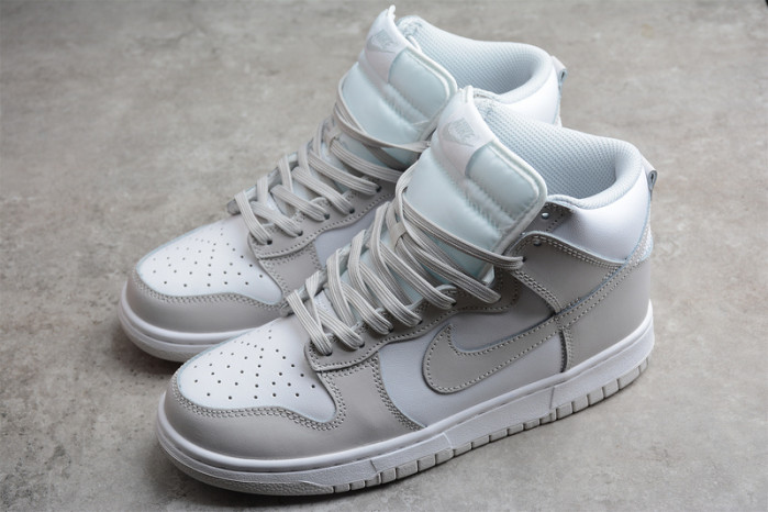 nike dunk high retro white vast grey (2021)dd1399-100