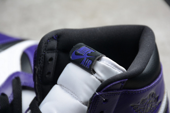 air jordan 1 aj1 court purple white 555088-500
