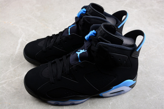 air jordan 6 retro “university blue” mens 384664-006