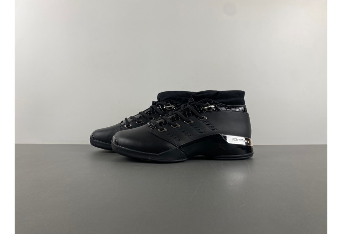 Air Jordan 17 OG Low Black Chrome 2024 303891-004