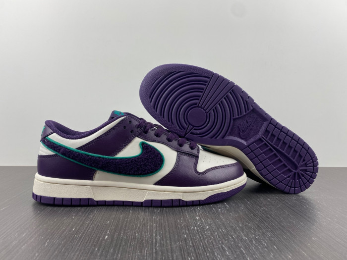 Nike Dunk Low “Chenille Swoosh” DQ7683-100