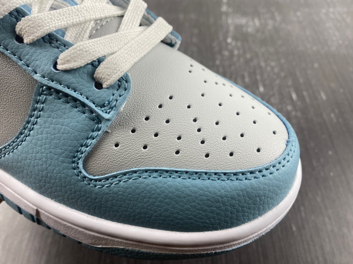 Nike Dunk Low Retro Fleece Swoosh Worn Blue FB1871-011