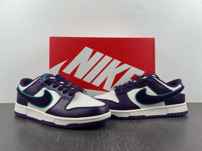 Nike Dunk Low “Chenille Swoosh” DQ7683-100