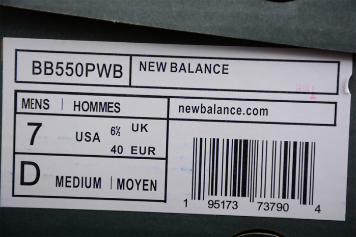 New Balance BB550 BB550PWB