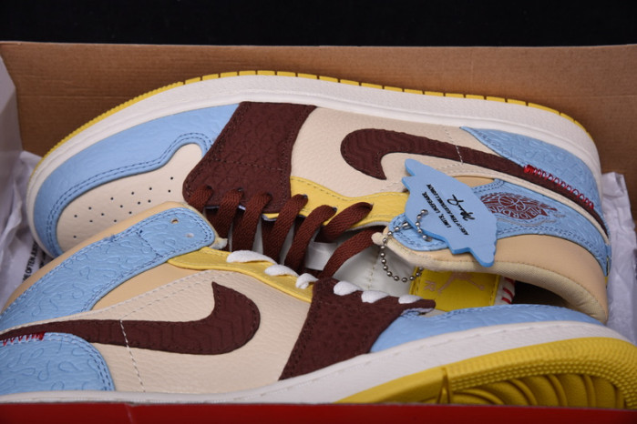 Air Jordan 1 Mid SE Fearless Maison Chateau CU2803-200