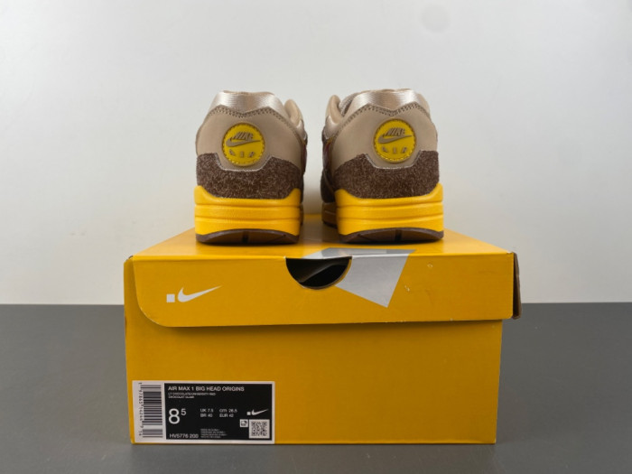 Nike Air Max 1 SWOOSH Low Poly Big Head Origins HV5776-200