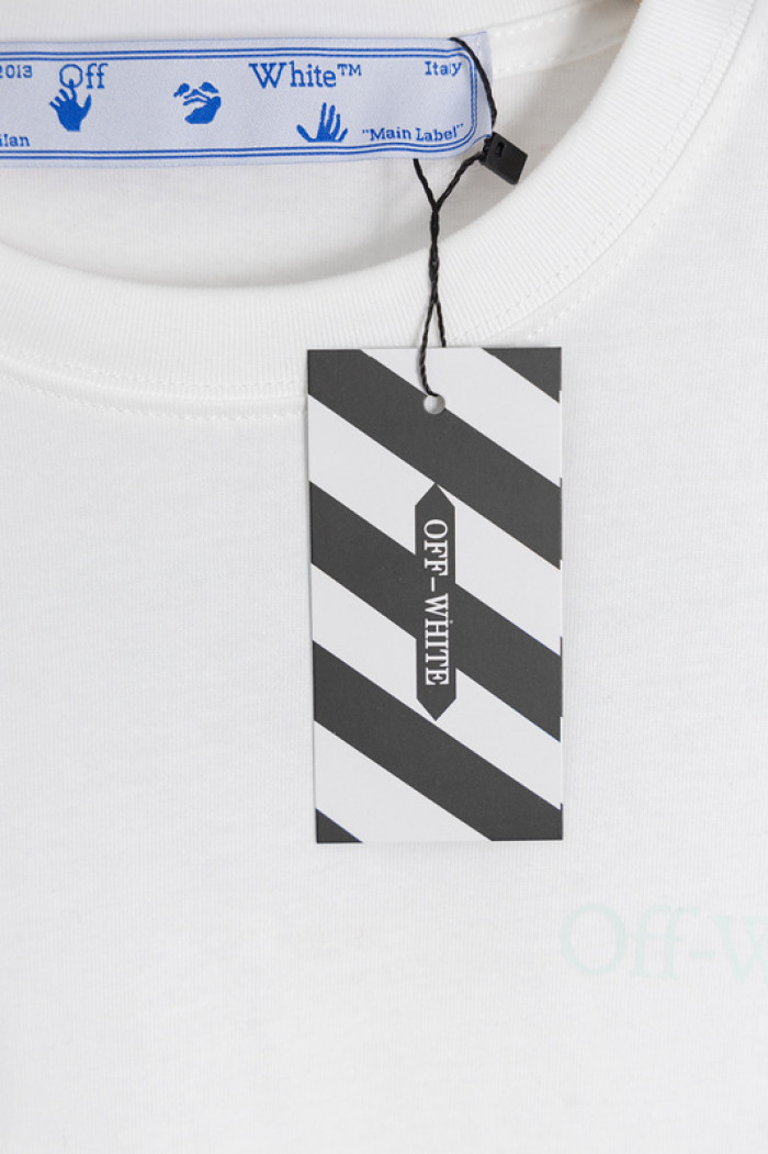 OFF WH1TE T-SHIRT W012